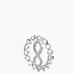 VALANOVA Women 925 Sterling Silver Diamond Pendant-image-11
