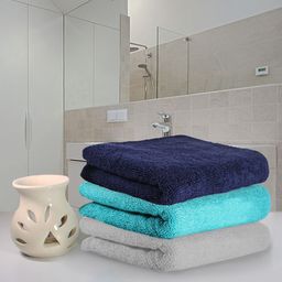 HEELIUM Unisex Super Soft & Quick Absorbent 600 GSM Bamboo Hand Towel-58