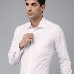 Arrow Pure Cotton Manhattan Slim Fit Grid Tattersall Checks Self-Design Formal Shirt-picture-8