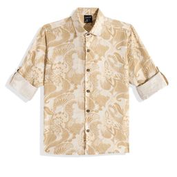 CAVIO Boys Comfort Floral Printed Pure Cotton Casual Shirt-image-64