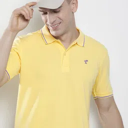 The Indian Garage Co Men Solid Polo Collar T-shirt-picture-42