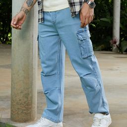 Campus Sutra Comfort Relaxed Fit Mid-Rise Stretchable Jeans-picture-42