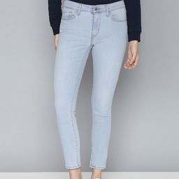 Levis Women Blue 711 Skinny Fit High-Rise Stretchable Jeans-image-96