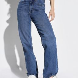 SHOWOFF Women Comfort Wide Leg Light Fade Stretchable Jeans-picture-48