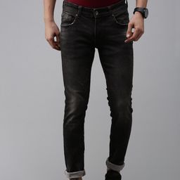 SPYKAR Men Skinny Fit Low-Rise Light Fade Stretchable Jeans-picture-19