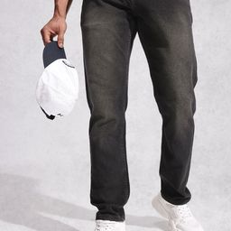 WROGN Men Relaxed Fit Light Fade Stretchable Jeans-image-68