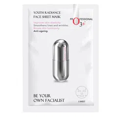 O3 Facialist Vegan Youth Radiance Anti-Ageing Glycolic Face Sheet Mask 30 gm-picture-47
