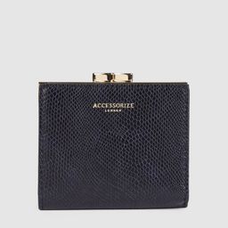 Accessorize London Women Faux Leather Bella Two Fold Wallet-45
