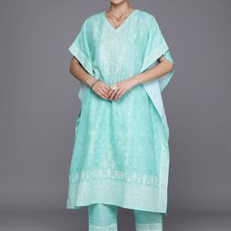 Libas Ethnic Motifs Printed Kaftan Kurta With Trousers-image-97