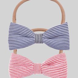 AQUASTREET Girls Red & Blue Set of 2 Ponytail Holders-10