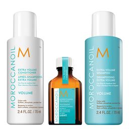 MOROCCANOIL Extra Volume Hair Trio - Conditioner 70ml + Hair Oil 25ml + Shampoo 50ml-41