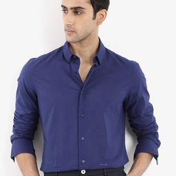 RARE RABBIT Comfort Spread Collar Regular Fit Cotton Casual Shirt-image-32