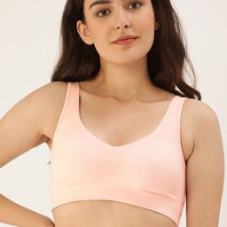 Enamor Pink Beginners Bra - Full Coverage-picture-13