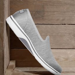 Skechers Women Grey Arch Fit Uplift Perceived Walking Shoes-picture-10
