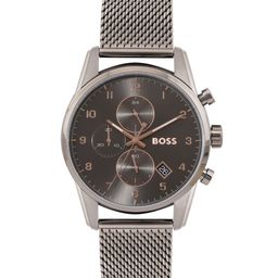 Hugo Boss Men Skymaster Stainless Steel Bracelet Style Analogue Chronograph Watch 1513837-image-40