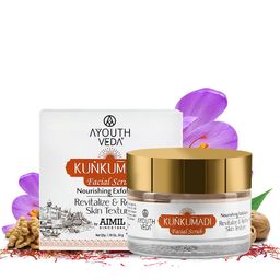 AYOUTHVEDA Cleansing Kunkumadi Face Scrub For Radiant & Spot Free Skin 50gm-18
