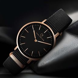 CARLINGTON Women Bracelet Style Straps Analogue Chronograph Watch Iconic 2045 Black-picture-18