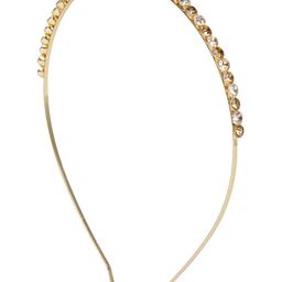 AccessHer Women Gold-Toned Embellished Rhinestone Hairband-image-66