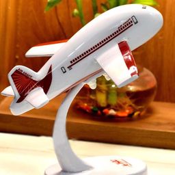 DSH Crafting Your Curiosity White & Red Aeroplane Showpieces-image-34