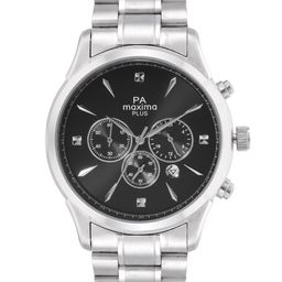 maxima Men Bracelet Style Straps Analogue Chronograph Watch 48811CMGS-49