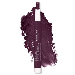 Seven Seas Color Stylo Non-Transfer Matte Crayon Lipstick - Deep Purple 111-2