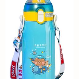 YK Blue Funz Hot & Cold Stainless Steel Printed Water Bottle 550ml-image-72