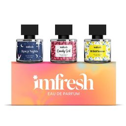 imfresh Set Of 3 Spicy Nights, Candy Girl & Wildflower Eau De Parfum - 30 ml Each-50