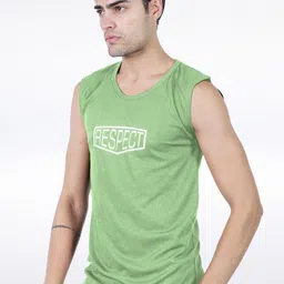 Body Mechanics Respect Printed Relaxed-Fit Innerwear Vest - MN-BMS-21-Lemon-S-image-38