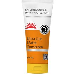 Vigini Ultra Lite Matte Finish Water Based Sunscreen Oily Skin SPF50 UVA UVB PA+++-55