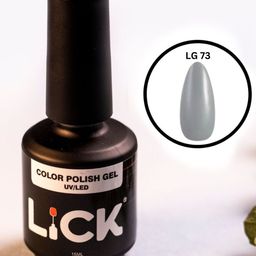 LICK UV/LED Long Lasting Gel Nail Polish - 15 ml - Grey - LG 73-image-85