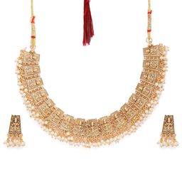 Peora Gold-Plated Beaded Jewellery Set-image-57