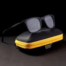 RESIST EYEWEAR Unisex Wayfarer Sunglasses with UV Protected Lens GENESIUS BF DN2-42