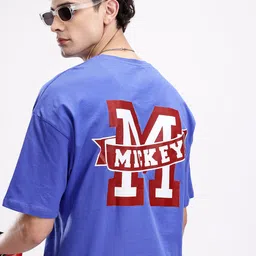 Kook N Keech Disney Oversized Fit Mickey Mouse Printed Pure Cotton T-shirt-picture-47