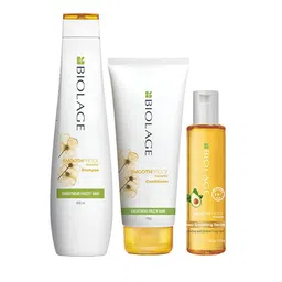 Biolage Set of SmoothProof Shampoo + Conditioner + Serum with Camellia & Avocado-52
