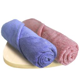 Heelium Unisex Set of 2 Quick Absorbent 600 GSM Bamboo Bath Towel - 65 x 40 cm-57