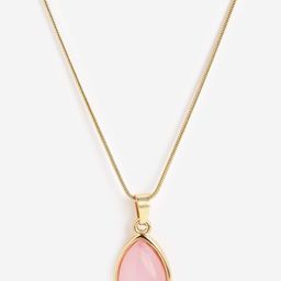 DressBerry Gold-Plated Teardrop Shaped Stainless Steel Pendants with Chains-image-16