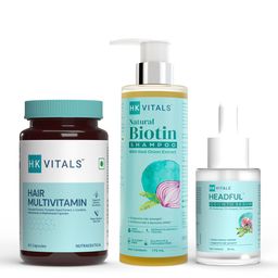 HK VITALS Multivitamin-Biotin Shampoo & Headful Growth Serum Combo-image-8