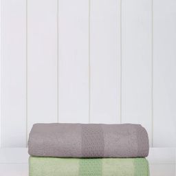 Mulberry Living Lavender & Green 2 Bamboo 525 GSM Bath Towel-15