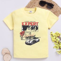 Here&Now X Game Begins Boys Typography Print T-shirt-image-4