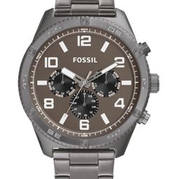 Fossil Men Brox Dial & Stainless Steel Straps Analogue Watch BQ2533I-33