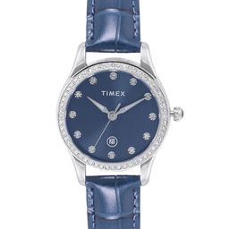 Timex Women Embellished Dial & Leather Straps Analogue Watch TWEL25000-image-54