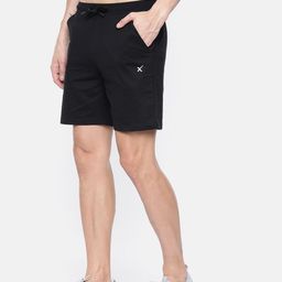 HRX by Hrithik Roshan Men Lifestyle Black Solid Regular Fit Sports Shorts-image-43