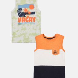 Fame Forever by Lifestyle Boys Pack Of 2 Pritned Round Neck Cotton T-shirt-image-85