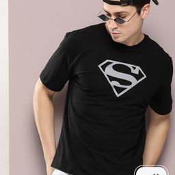 Kook N Keech Superman Men Superman Printed Pure Cotton T-shirt-image-78