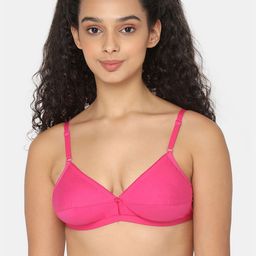 NAIDU HALL Medium Coverage Non Padded Pure Cotton Every Day Bra With All Day Comfort-picture-33