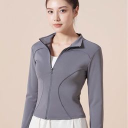 HRX by Hrithik Roshan Women Mock Collar Solid Sporty Jacket-image-25