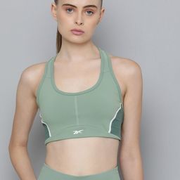 Reebok Colourblocked Full Coverage Lightly Padded Workout Bra-52