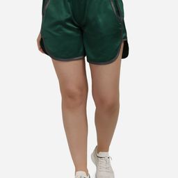 Smarty Pants Women Green Sports Shorts-image-76