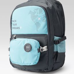 Priority Unisex Typography Printed Laptop Backpack with Compression Straps & Pouch - 30 L image 4