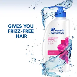 Head & Shoulders Uniseex Anti Dandruff Smooth & Silky Shampoo 650 ml image 4